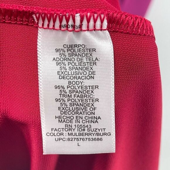 Narciso Rodriguez for Design Nation Womens Shift Dress Stretch Size Large Pink - Picture 6 of 13